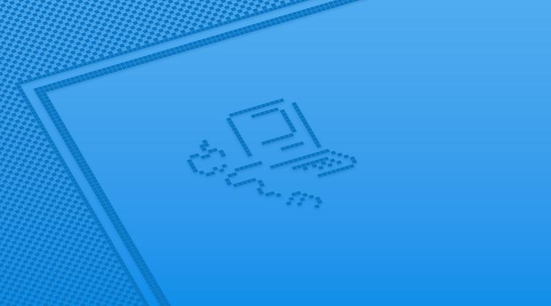 macOS Sequoia Wallpaper Blue Computer