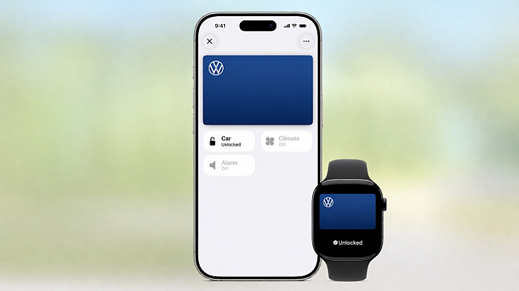 Volkswagen планує додати цифрові ключі Apple Wallet для iPhone