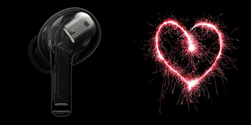 Apple планує оснащення AirPods технологією виявлення серцевих хвороб