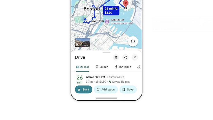 Новації в навігації Google Maps для водіїв цього тижня