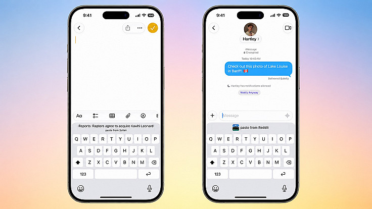 iOS 27 додає на iPhone зручне вставляння в один дотик