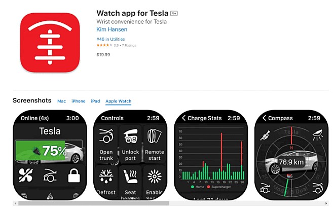 Інтеграція Tesla з Apple Watch: Керування вашим автомобілем з зап'ястя