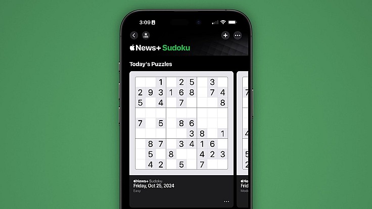 Apple News+ додає Судоку до колекції головоломок в iOS 18.2