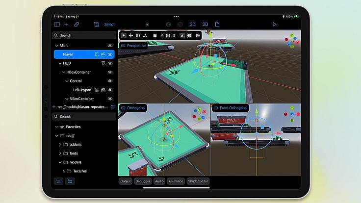 Розробники ігор чекають на Godot на iPad