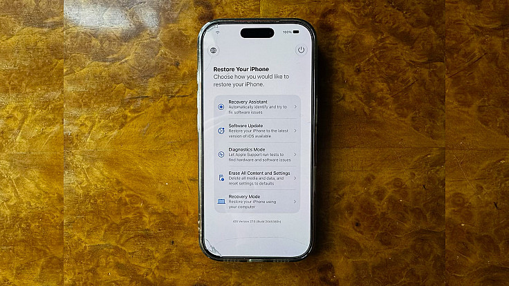 iOS 27: як відкрити новий екран відновлення iPhone
