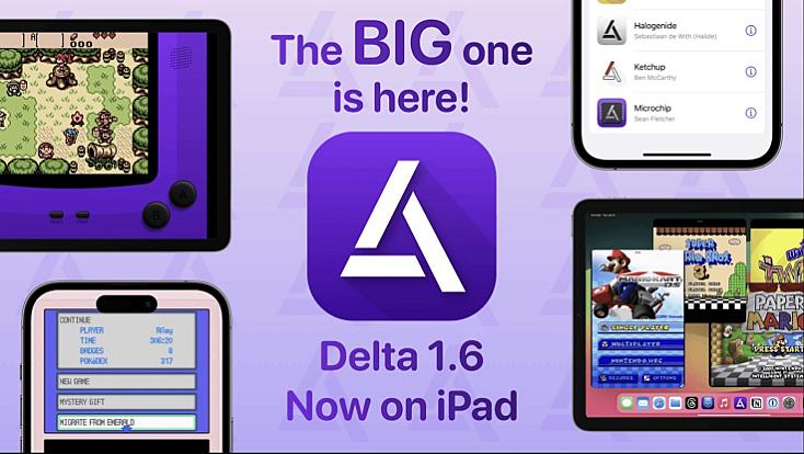 Популярний емулятор ретро-ігор Delta тепер на iPad