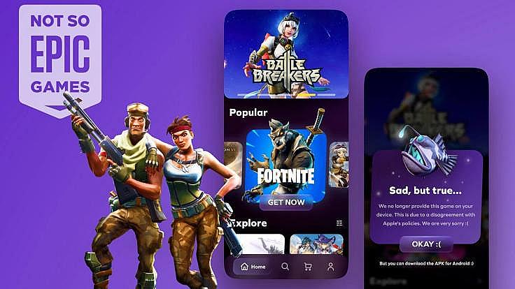 Компанія Apple заборонила Epic Games Store в Європі і знову не дозволила запустити Fortnite на iPhone.