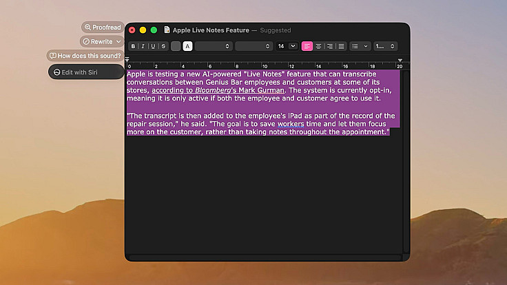 У бета-версії macOS 27 знайшли прихований інтерфейс Siri: як увімкнути