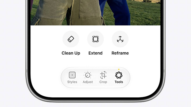 Apple додасть у Фото інструменти ШІ для кадрування та редагування