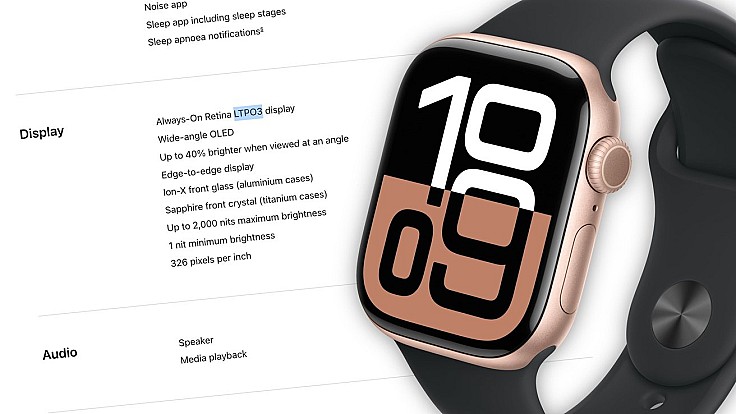 Технологія дисплея Apple Watch натякає на оновлення iPhone з функцією ProMotion