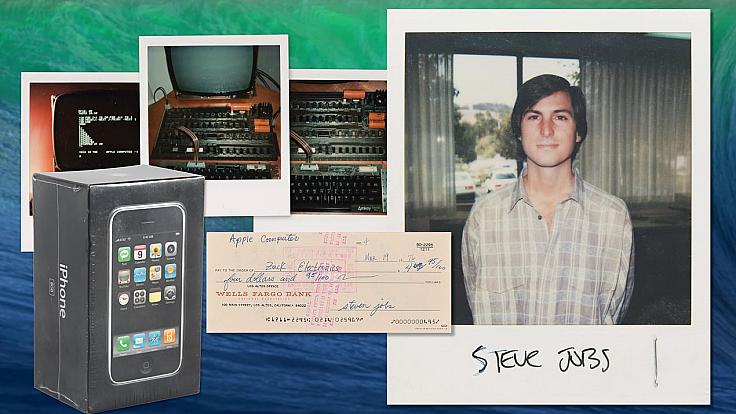 Аукціон Стіва Джобса включає Apple-1, бомбер-куртку, запечатаний оригінальний iPhone та інше