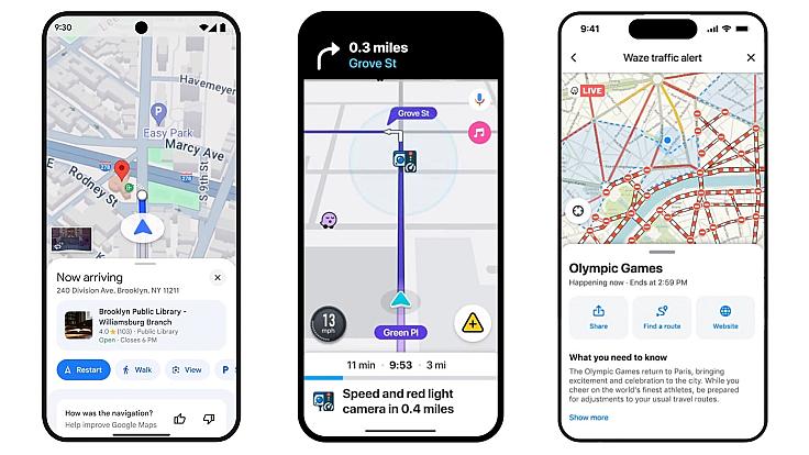 Оновлено Google Maps і Waze з новими функціями для iPhone та CarPlay