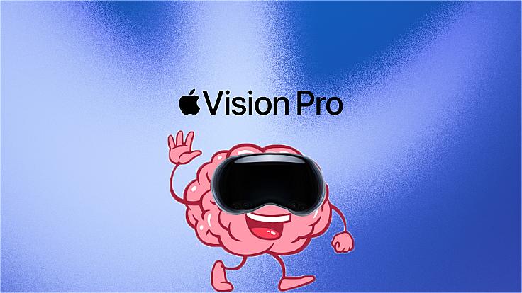 Apple Vision Pro тепер можна керувати за допомогою інтерфейсу "мозок-комп'ютер".