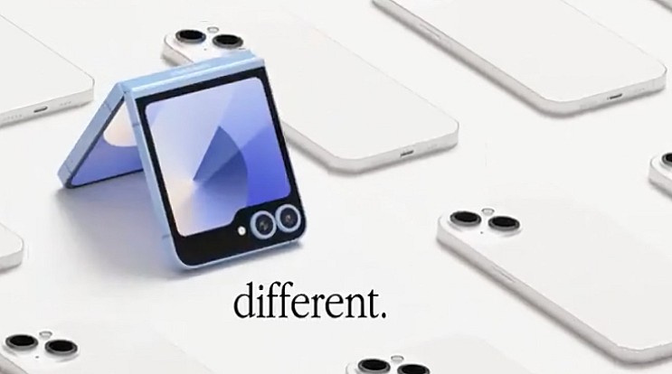 Samsung тепер копіює дизайн Apple в до болю незручній рекламі