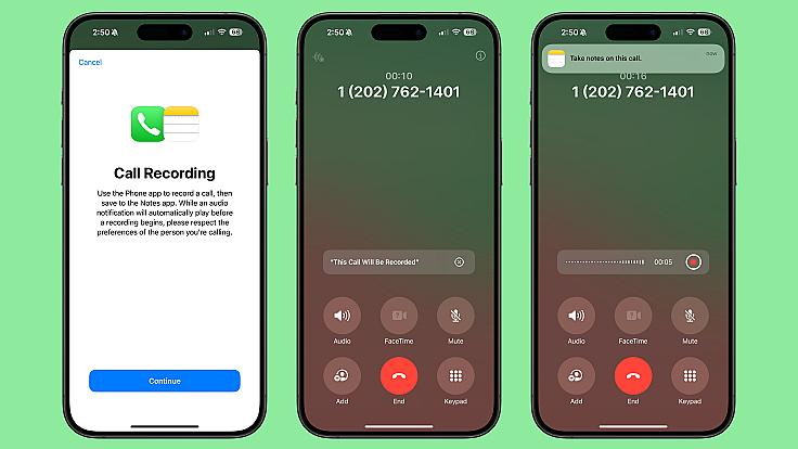 iOS 18.1 Бета містить функції запису дзвінків і транскрипції