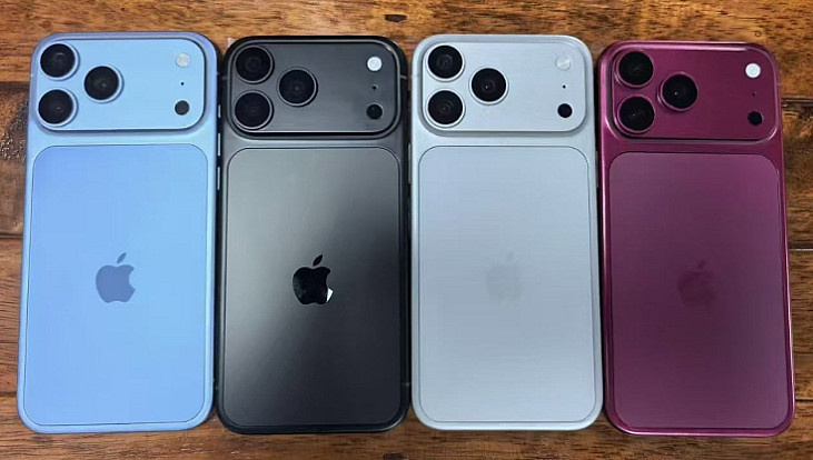 Макети iPhone 18 Pro показали чотири ймовірні кольори